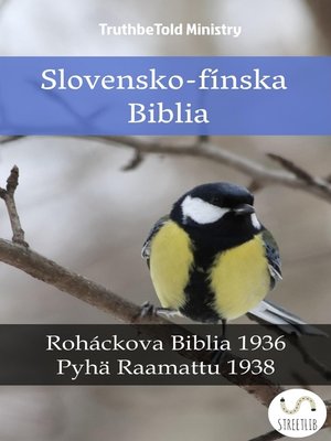 cover image of Slovensko-fínska Biblia